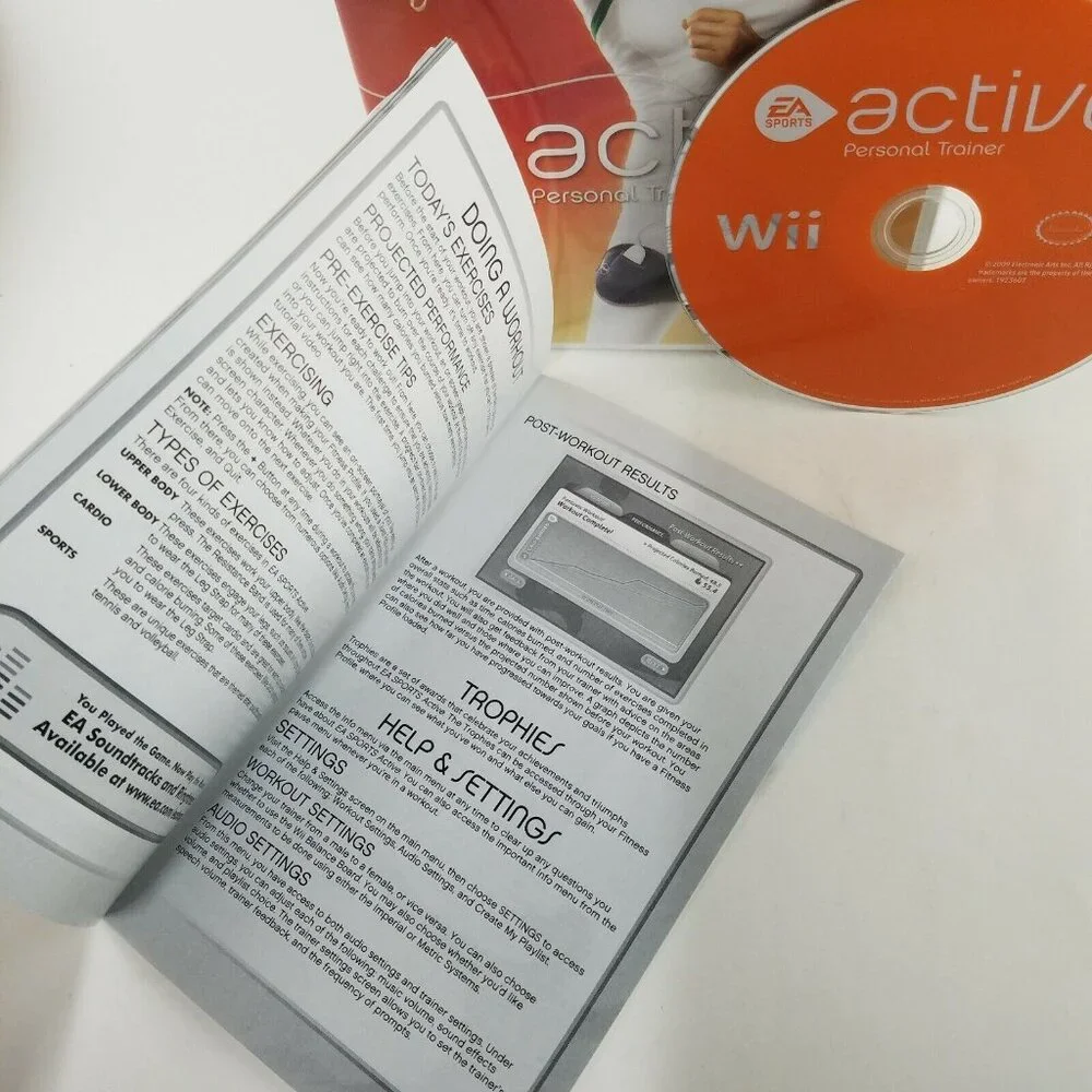 EA Sports Active Personal Trainer for Nintendo Wii Complete with Booklet TESTED